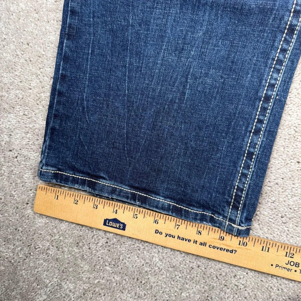 TK Axel Men's 40x32 Slim Bootcut Jeans Dark Wash Denim